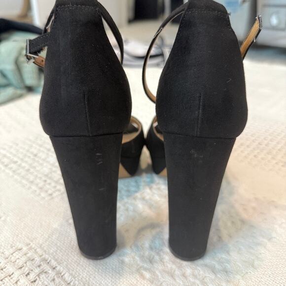 Jessica Simpson 8 Irbella platform suede feel heels sandal 2986 - Picture 3 of 11